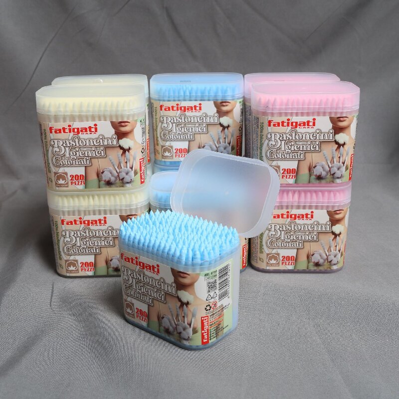 小棉签,大市场:揭秘跨境美妆利器——200支双头尖螺旋棉棒